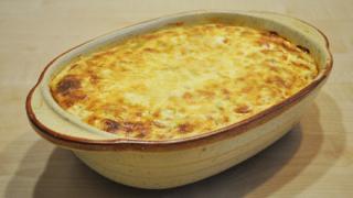 Запеканка с кабачками и фасолью