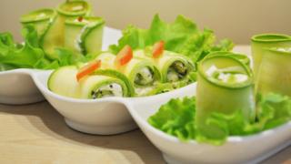 Вкусная и быстрая закуска из кабачков