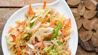 Два рецепта вкусных салатов из капусты
