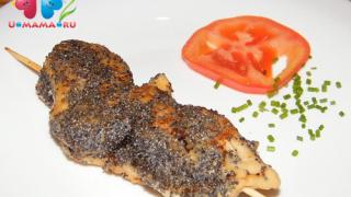 Куриные шашлычки... на сковородке!