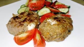 Котлеты с брынзой и базиликом