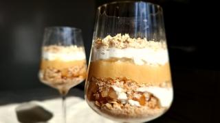 Яблочно-творожный десерт без выпечки — нежный и вкусный
