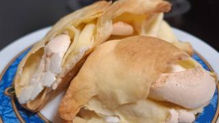 Печенье с меренгой, нежное, как пирожное