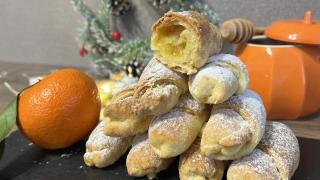 Вкуснейшее домашнее печенье с апельсиновой начинкой